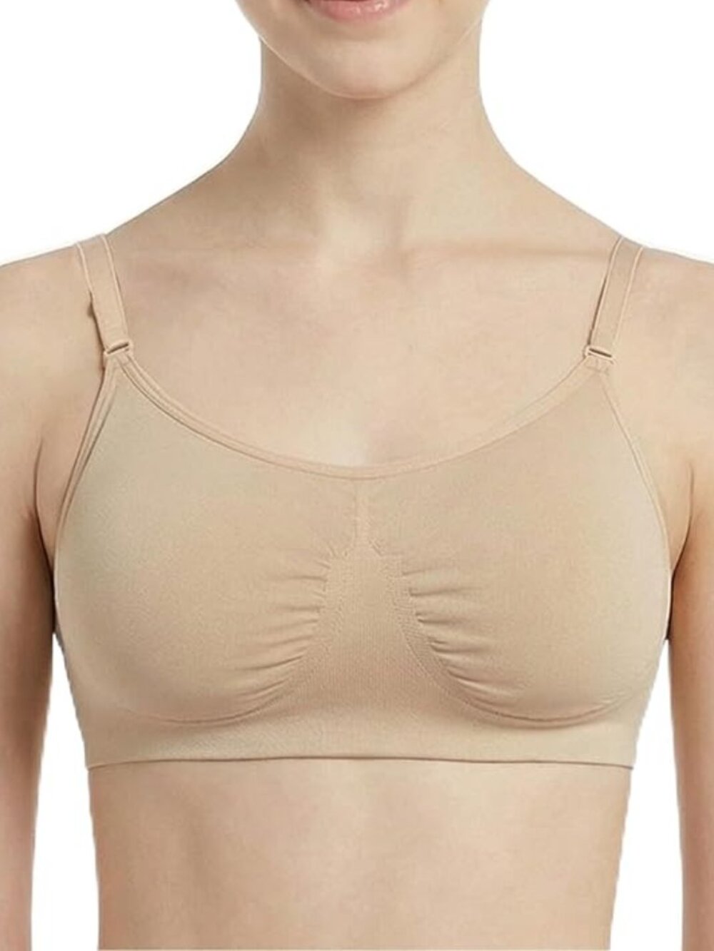 Seamless Backless Invisible Bra with Customizable Straps